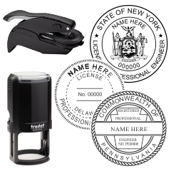 Engineer, Architect, Attorney, &lt;br&gt;Stamps &amp; Seals